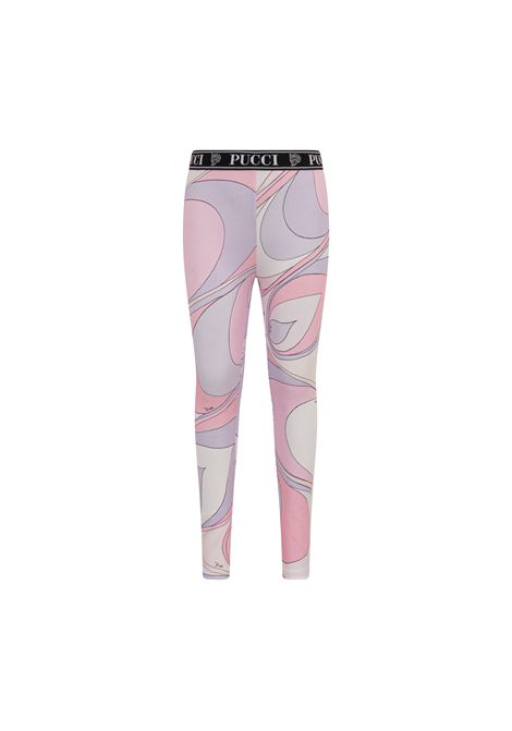 Leggings con stampa EMILIO PUCCI | PY6B61 Z3688508LI